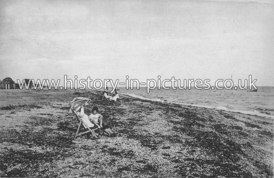 The Beach, West Mersea, Essex. c.1905